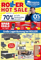 ROLLER Möbel & Einrichtung Prospekt der aktuellen Woche mit 16 Seiten, gültig von 23.08.2026 bis 29.08.2026, in Großolbersdorf und Umgebung Aktueller ROLLER Möbel & Einrichtung Prospekt in Großolbersdorf und Umgebung, "HOT SALE" mit 16 Seiten, 23.08.2026 - 29.08.2026