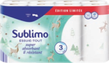 Essuie-tout décoré - Sublimo en promo chez Aldi Essuie-tout décoré - Sublimo dans le catalogue Aldi