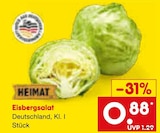 Eisbergsalat bei Netto Marken-Discount im Prospekt "" für 0,88 €