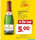 Sekt bei nah&frisch im Hasbergen Prospekt für 5,00 €