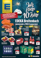 EDEKA Supermarkt Prospekt der aktuellen Woche mit 2 Seiten, gültig von 19.06.2026 bis 20.06.2026, in Partenstein und Umgebung Aktueller EDEKA Supermarkt Prospekt in Partenstein und Umgebung, "Aktuelle Angebote" mit 2 Seiten, 19.06.2026 - 20.06.2026