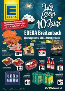 Aktueller EDEKA Prospekt (Flörsbachtal, 2 Seiten zum blättern EDEKA Prospekt Aktuelle Angebote mit 2 Seiten