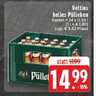 Aktuelle Veltins Angebote bei E center in Bocholt Aktuelles helles Pülleken Angebot bei E center in Bocholt ab 14,99 €