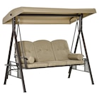 Aktuelle Hollywoodschaukel Angebote bei POCO in Braunschweig Aktuelles Outsunny Hollywoodschaukel khaki Polyester B/H/L: ca. 206x183x116 cm Angebot bei POCO in Braunschweig ab 339,99 €