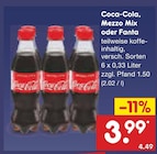 Coca-Cola im Angebot bei Netto Marken-Discount in Heinsberg Coca-Cola Angebote von Coca-Cola bei Netto Marken-Discount Heinsberg für 3,99 €