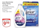 Waschmittel Pulver im Angebot bei GLOBUS in Gießen Waschmittel Pulver Angebote von Lenor bei GLOBUS Gießen für 9,99 €