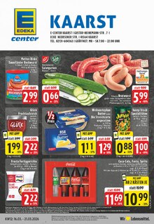 Coca Cola im E center Prospekt "Aktuelle Angebote" mit 28 Seiten (Kaarst)