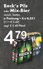 Aktuelles Pils Angebot bei TOP Getränke in Ratingen ab 4,79 €