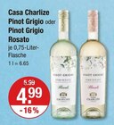 Pinot Grigio von Casa Charlize für 4,99 € bei V-Markt im Angebot Pinot Grigio von Casa Charlize im aktuellen V-Markt Prospekt