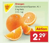 Orangen von Markttag im aktuellen Netto Marken-Discount Prospekt für 2,29 €