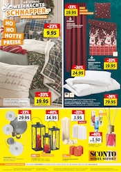 Aktueller Sconto SB Prospekt mit Kissen, "HO HO HOTTE PREISE", Seite 4