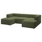 3,5er-Sitzelement mit Récamieren mit Armlehnen Samsala/dunkelgelbgrün mit Armlehnen Samsala/dunkelgelbgrün Angebote von JÄTTEBO bei IKEA Freiburg für 1.788,00 €