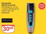 Aktuelle Rasierer Angebote bei GLOBUS in Duisburg Aktuelles Bartschneider MB4700 Touch Tech Angebot bei GLOBUS in Duisburg ab 30,00 €
