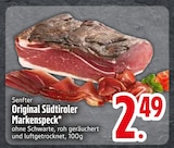 Original Südtiroler Markenspeck im aktuellen Prospekt bei EDEKA in Großweil