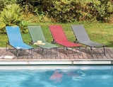 Bain de soleil pliant en promo chez Hyper U Reims à 29,99 €