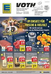Aktueller EDEKA Supermarkt Prospekt in Kalletal und Umgebung, "Aktuelle Angebote" mit 26 Seiten, 22.12.2025 - 27.12.2025