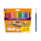 BIC Kids Visa - 18 Feutres format spécial - pointe fine - BIC à 1,64 € dans le catalogue Bureau Vallée