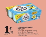 E.Leclerc Golbey - Promo Perle de Lait Vanille Promo Perle de Lait Vanille à 1,75 € dans le catalogue E.Leclerc à Golbey