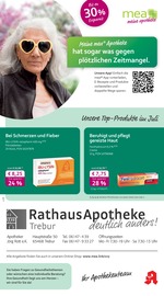 Aktueller mea - meine apotheke Apotheke Prospekt in Trebur und Umgebung, "Unsere Juli-Angebote" mit 4 Seiten, 01.07.2025 - 31.07.2025
