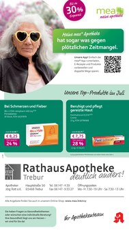 mea - meine apotheke Prospekt der KW 27 "Unsere Juli-Angebote" Aktueller mea - meine apotheke Prospekt "Unsere Juli-Angebote" Seite 1 von 4 Seiten