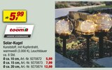 Solar-Kugel Angebote von toom bei toom Baumarkt Lünen für 5,99 €