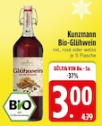 Bio-Glühwein rot Angebote von Kunzmann bei EDEKA Passau für 3,00 €