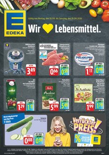 Schweinefleisch im EDEKA Prospekt "Wir lieben Lebensmittel!" mit 8 Seiten (Jena)