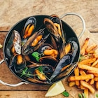 MOULES DE BOUCHOT DE LA BAIE DU MONT-SAINT-MICHEL AOP (les 1,4kg) en promo chez Grand Frais Poitiers à 6,49 €