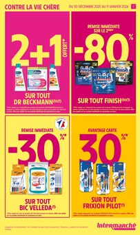 Promotion Papeterie dans le prospectus Intermarché Super, valable du 30/12/2025 au 11/01/2026 Promo Papeterie dans le catalogue Intermarché Super du moment à la page 7