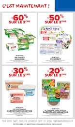 Prix et réduction Yaourt dans le prospectus Carrefour Market en cours Offre Yaourt dans le catalogue Carrefour Market du moment à la page 8