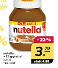 Aktuelles Nutella Angebot bei Netto mit dem Scottie in Pirna ab 3,79 €