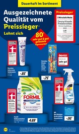 Vollwaschmittel im Lidl Prospekt in Göttingen Aktueller Lidl Prospekt mit Vollwaschmittel, "LIDL LOHNT SICH", Seite 2