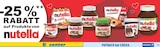 25% RABATT im EDEKA Prospekt 25% RABATT von Nutella im aktuellen EDEKA Prospekt fĂĽr