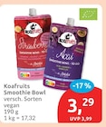 Smoothie Bowl von KoaFruits für 3,29 € bei budni im Angebot Smoothie Bowl von KoaFruits im aktuellen budni Prospekt