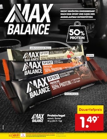 Proteinriegel Angebot im Netto Marken-Discount Prospekt, gültig von 23.02.2026 bis 28.02.2026 Proteinriegel Angebot im aktuellen Netto Marken-Discount Prospekt auf Seite 32
