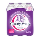 Eau minérale naturelle - COURMAYEUR en promo chez Carrefour Quimper à 2,76 €