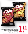 Tortillas Nacho Cheese Style Angebote von Chio bei E center Mannheim für 1,11 €