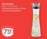 GLOBUS St. Wendel - Wasserkaraffe Angebot im Prospekt Wasserkaraffe bei GLOBUS im St. Wendel Prospekt für 7,99 €