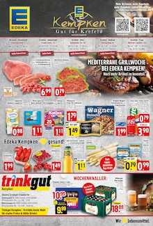 Fleisch im EDEKA Prospekt "Aktuelle Angebote" mit 8 Seiten (Krefeld)