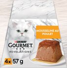 Mousseline pour chat au poulet - GOURMET RÉVÉLATIONS en promo chez Intermarché Super Mousseline pour chat au poulet - GOURMET RÉVÉLATIONS dans le catalogue Intermarché Super