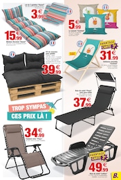 Fauteuil Relaxation Angebote im Prospekt "C'est les Vacances : Des prix fracassés pour tout l'été !" von Bazarland Fauteuil Relaxation Angebote im Prospekt "C'est les Vacances : Des prix fracassés pour tout l'été !" von Bazarland auf Seite 5