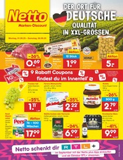 Netto Marken-Discount Discounter Prospekt der aktuellen Woche mit 63 Seiten, gültig von 01.09.2025 bis 06.09.2025, in Hosena und Umgebung Aktueller Netto Marken-Discount Discounter Prospekt in Hosena und Umgebung, "Aktuelle Angebote" mit 63 Seiten, 01.09.2025 - 06.09.2025