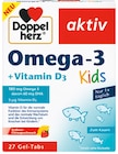 Omega-3 + Vitamin D3 Kids im Angebot bei Rossmann in Moers Omega-3 + Vitamin D3 Kids Angebote von Doppelherz bei Rossmann Moers für 6,45 €