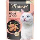 Aktuelle Katzenfutter Angebote bei Zookauf in Neuss Aktuelles Miamor Pâté & Filet mit Lachs 85 g Angebot bei Zookauf in Neuss ab 0,89 €