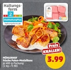 Frische Puten-Medaillons Angebote von Mühlenhof bei Penny Bornheim für 3,99 €