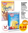 Original Pudding oder Paradies Creme Angebot in Wetzlar Original Pudding oder Paradies Creme im aktuellen Prospekt bei Penny-Markt in Wetzlar