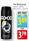 Bodyspray im Angebot bei EDEKA in Rüsselsheim Bodyspray Angebote von Axe bei EDEKA Rüsselsheim für 3,49 €