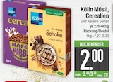 Müsli, Cerealien und weitere Sorten von Kölln im aktuellen EDEKA Prospekt für 2,00 €