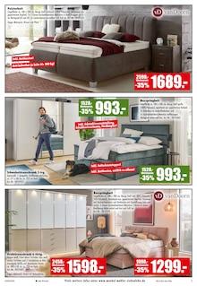 Bett im Möbel Mahler Siebenlehn Prospekt "IHR MÖBEL-PARADIES - RIESIGE AUSWAHL, kleinster Preis!" mit 16 Seiten (Chemnitz)