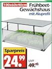 Frühbeet- Gewächshaus im Angebot bei Wreesmann in Dessau-Roßlau Frühbeet- Gewächshaus Angebote bei Wreesmann Dessau-Roßlau für 24,99 €